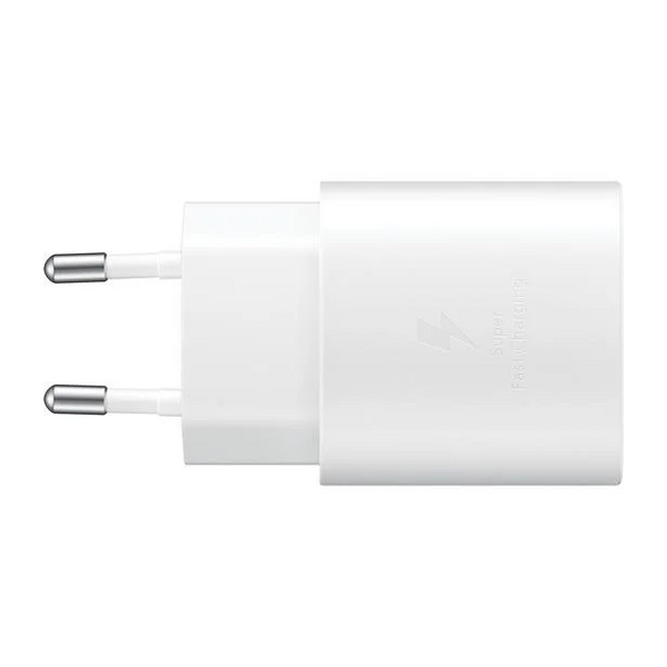 Samsung EP-TA800N Type C Hızlı Şarj Adaptörü 25W Beyaz (Samsung Türkiye Garantili)