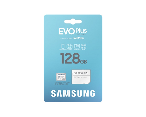 Samsung Evo Plus MB-MC128SA 128 GB Micro SD Kart (Samsung Türkiye Garantili)