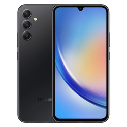 Samsung - Samsung Galaxy A34 5G 128 GB Siyah (Samsung Türkiye Garantili)