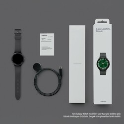 Samsung Galaxy Watch 6 Classic 47 MM Siyah Akıllı Saat (Samsung Türkiye Garantili) - Thumbnail