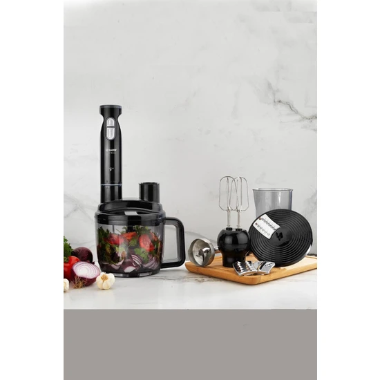 Schafer Chef Blend Mega Blender Set Siyah