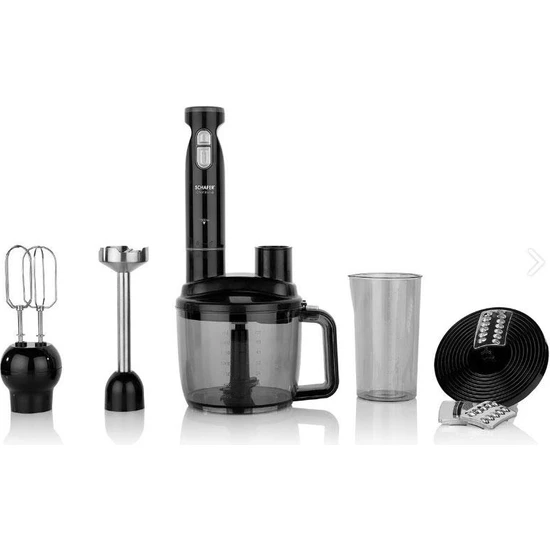 Schafer Chef Blend Mega Blender Set Siyah