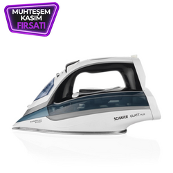 Schafer Glatt Plus 2600 W Mavi Buharlı Ütü - Thumbnail