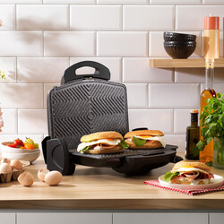 Schafer - Schafer Grill Chef Tost Makinesi Siyah