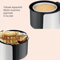 Silencare AF40D01 Smart Airfryer 5 lt Yağsız Fritöz - Thumbnail