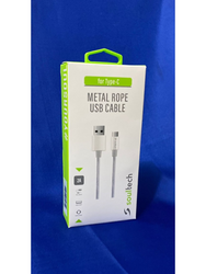Soultech DK037GR Metal Rope Type-C Kablo - Thumbnail