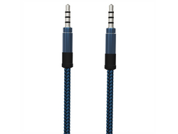 Soultech - Soultech DK902M 3.5mm AUX (Stereo Ses) Kablosu Mavi