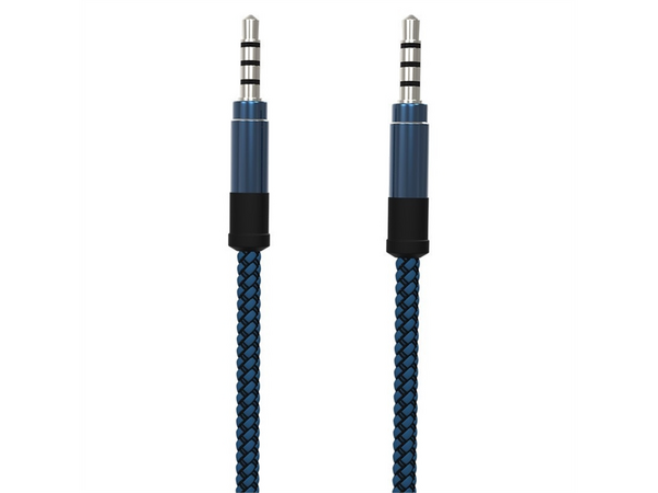 Soultech DK902M 3.5mm AUX (Stereo Ses) Kablosu Mavi