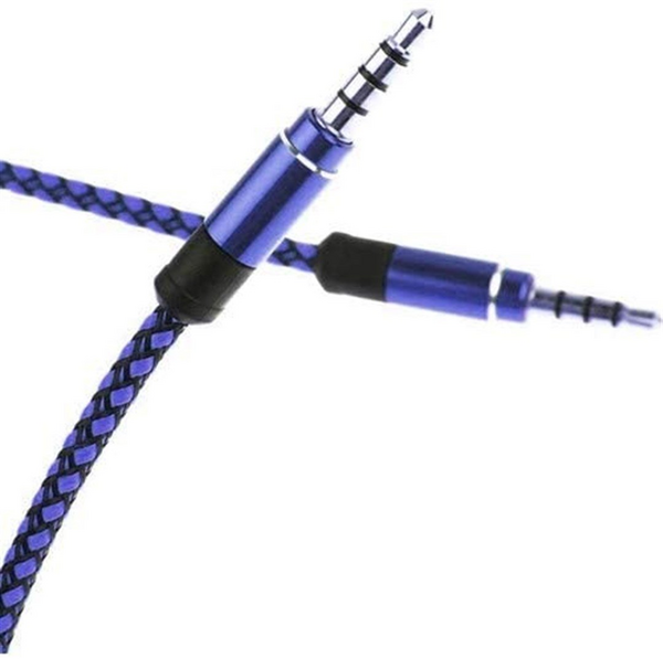 Soultech DK902M 3.5mm AUX (Stereo Ses) Kablosu Mavi