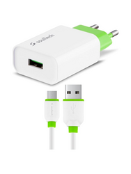 Soultech - Soultech SC212B 2A Micro Comfort Fast Seyahat Şarjı ve USB Kablo