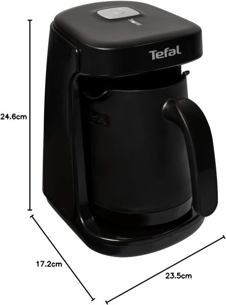 Tefal Köpüklüm Compact Türk Kahvesi Makinesi Siyah