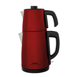 Tefal - Tefal Tea Expert Deluxe Çelik Demlikli Çay Makinesi Kırmızı