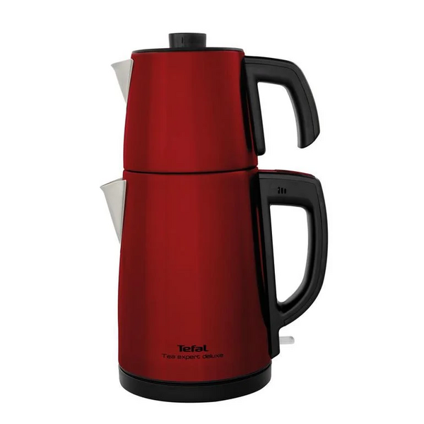 Tefal Tea Expert Deluxe Çelik Demlikli Çay Makinesi Kırmızı