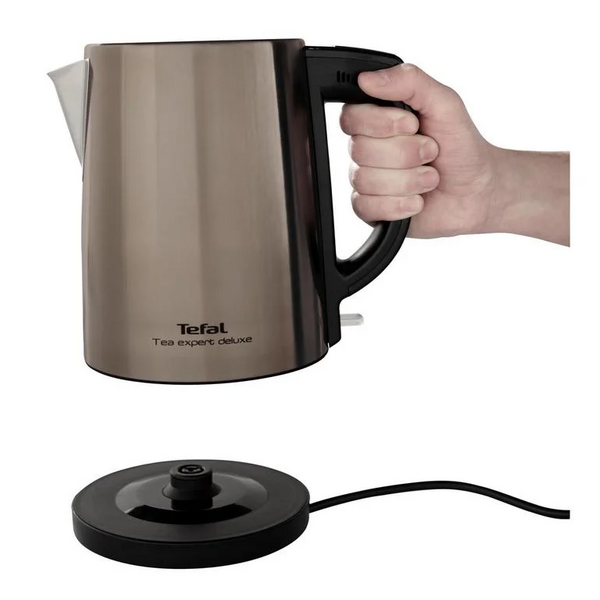 Tefal Tea Expert Deluxe Çelik Demlikli Çay Makinesi Şampanya