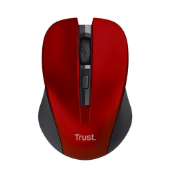 Trust - Trust 21871 Mydo Sessiz Kablosuz Mouse Kırmızı
