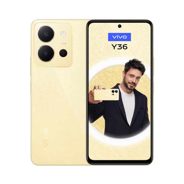 Vivo Y36 8GB/128 GB Altın Sarısı (Vivo Türkiye Garantili)