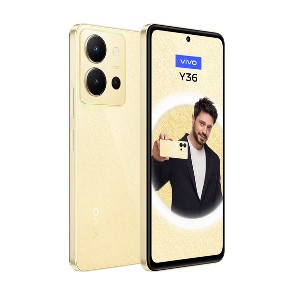 Vivo Y36 8GB/128 GB Altın Sarısı (Vivo Türkiye Garantili)