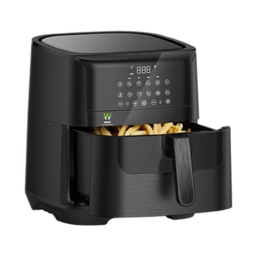 Wiami Airfryer 7 L Akıllı Yağsız Hava Fritözü Siyah (Wiami Türkiye Garantili)