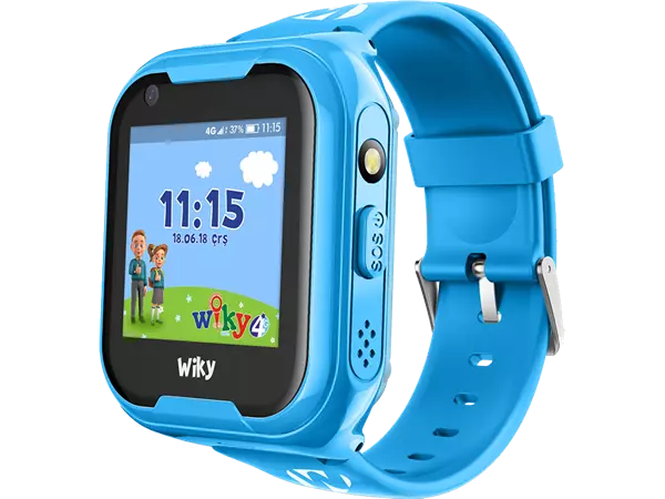 Wiky Watch 4G Görüntülü Konuşma Akıllı Çocuk Saati Mavi