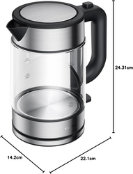 Xiaomi Electric Glass Kettle (Xiaomi Türkiye Garantili) - Thumbnail