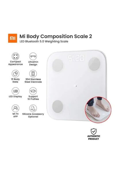 Xiaomi Mi Body Composition Scale 2 Yağ Ölçer Fonksiyonlu Baskül