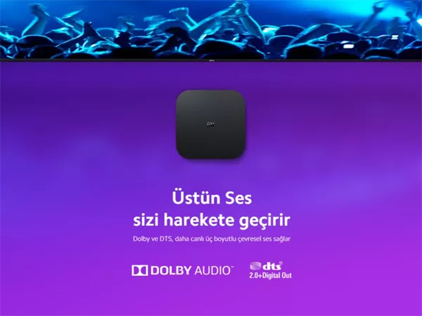 Xiaomi Mi Box S 4K Android TV Box (Xiaomi Türkiye Garantili)