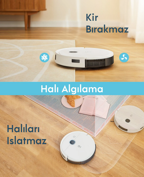Yeedi Vac 2 Pro Akıllı Robot Süpürge (Yeedi Türkiye Garantili)